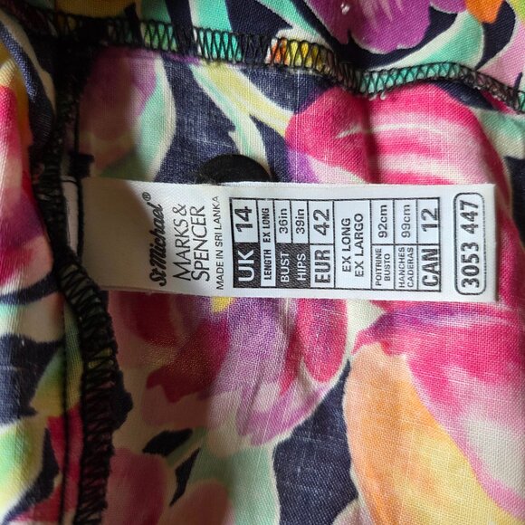 Marks & Spencer Floral Dress - Picture 9 of 9